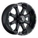 Raceline Wheels Assault Black Wheels 991B-89065+25