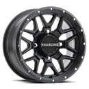 Raceline Wheels A94B UTV Krank Satin Black Wheels A94B-47037+10