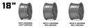 Kansei Wheels K16G Neo Satin Gunmetal Wheels K16G-189023+35