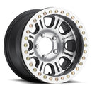 Raceline Wheels RT232 Monster Beadlock Machined Wheels with Satin Black Accents RT232-78550-06