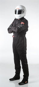 Racequip 110005 Race Suit 1-Layer - Large SFI-1 - Black