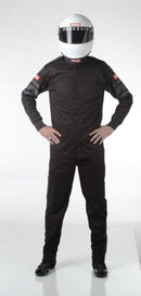 Racequip 111002 110 Series Race Jacket 1-Layer - Small SFI-1 - Black