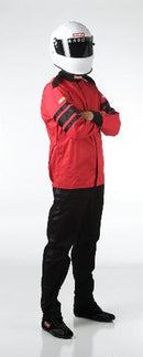 RaceQuip 111015 Race Jacket 1-Layer - Large SFI-1 - Red