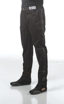 RaceQuip 112007 Race Pants 1-Layer - 2XL SFI-1 - Black