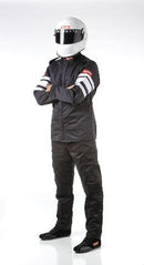 RaceQuip 121003 Race Jacket Multi-Layer SFI3.2A/5 - Black - Medium