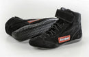 Racequip 30300080 Mid-Top Race Shoes SFI 3.3/5 Size 8 - Black
