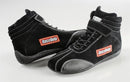 RaceQuip 30500105 Euro Mid-Top Shoes SFI 3.3/5 Size 10.5 - Black