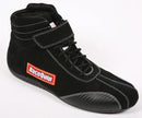 RaceQuip 30500150 Euro Mid-Top Shoes SFI 3.3/5 Size 15 - Black