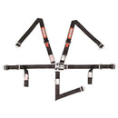 RaceQuip 709009 SFI Race Harness 5Pt L&L 2W Belt - Nylon - Black