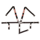 Racequip 709009 SFI Race Harness 5Pt L&L 2W Belt - Nylon - Black