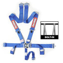 RaceQuip 711021 SFI Race Harness 5Pt Pull Down Adjust - Blue