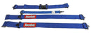 RaceQuip 711021 SFI Race Harness 5Pt Pull Down Adjust - Blue