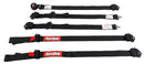 RaceQuip 739009 SFI Race Harness 5Pt Camlock Jr Dragster - Nylon - Black