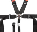RaceQuip 741001 SFI Race Belt 5Pt Camlock Pd Lap - Sportsman - Black