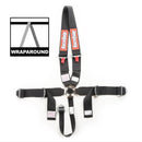 Racequip 748008 SFI Race Belt Camlock Dragster - U Belt - Black