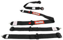 RaceQuip 748008 SFI Race Belt Camlock Dragster - U Belt - Black
