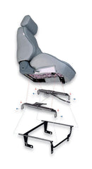 Procar 811135 Seat Brackets for Dodge Dakota, 1997-2001