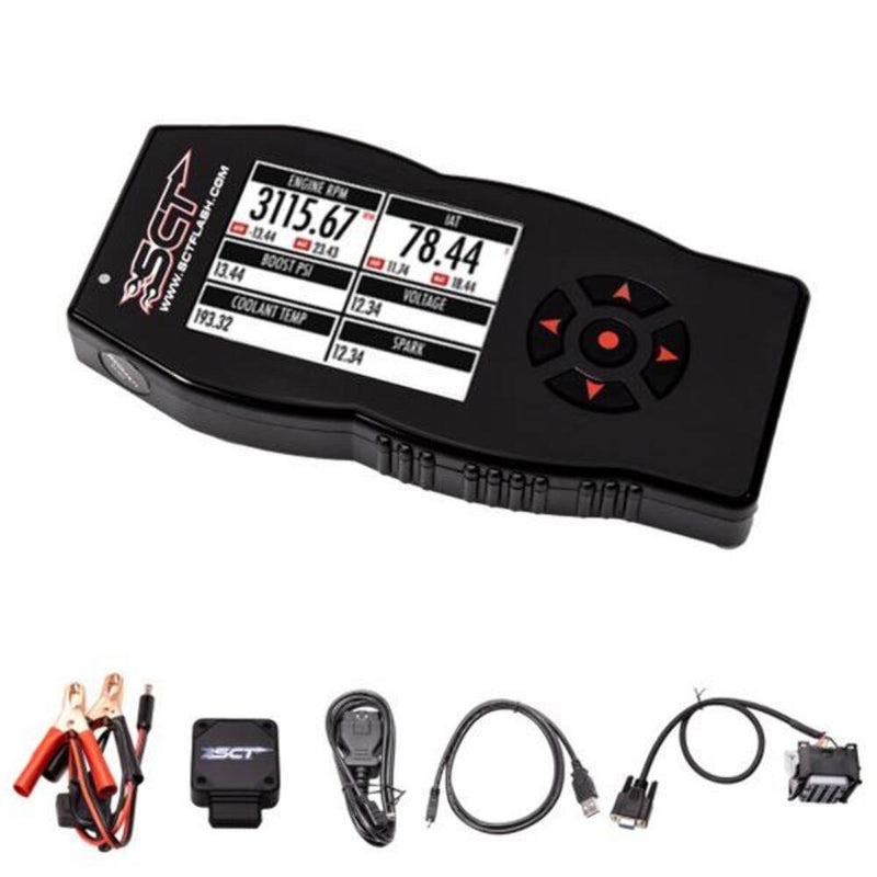 SCT 7015PD-B X4 Power Flash Programmer, 2020-2023 F250-350 Series Diesel Bundle