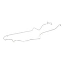 Scott Drake Front to Rear Fuel Lines MLG002S