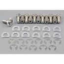 Stage 8 8911 Small Block Chevy Header Bolt Kit, 6pt Double Hex Head