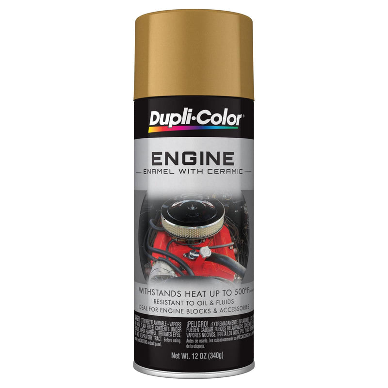 Dupli-Color DE1604 Engine Enamel with Ceramic Resin - Gloss Gold
