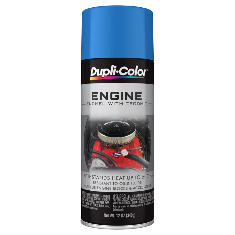 Dupli-Color DE1631 Engine Enamel with Ceramic Resin - Chrysler Blue