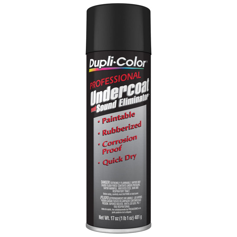Dupli-Color UC102 Professional Undercoat with Sound Eliminator, Black 17 oz.