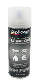 Dupli-Color DA1693 Premium Enamel Clearcoat, 12oz. Matte Finish