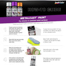 Dupli-Color MC100 Metalcast Anodized Coating, Base Coat - Satin Silver