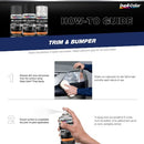 Dupli-Color TB101 Trim and Bumper Paint - Flat Black