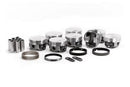 ICON IC9920KTM.030 FHR Piston Set w/ Rings - Chevy 454, Rod 6.135", Flat Top