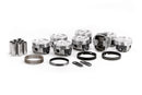ICON IC9926KTM.040 FHR Piston Set w/ Rings - Chevy 383, Rod 5.700", Dish