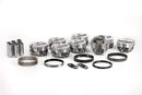 ICON IC9961KTD.030 FHR Piston - Chevy 383, 6.00 Rod, +10cc Flat Top 4V Kit with Rings