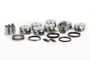 ICON IC9962KTD.060 FHR Piston - Chevy 350, 6.00 Rod, +5cc Flat Top 2V Kit with Rings