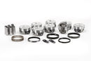 ICON IC9966KTD.060 FHR Piston - Chevy 383, 6.00 Rod, +5cc Flat Top 2V Kit with Rings