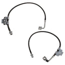 Superlift Bulletproof Kevlar Reinforced Braided Stainless Steel Brake Lines 91600