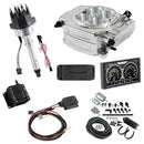 Holley Sniper 2 EFI 650 HP Inline Pump Fuel Injection Systems with Power Distribution Module 550-510-5PK-SBC