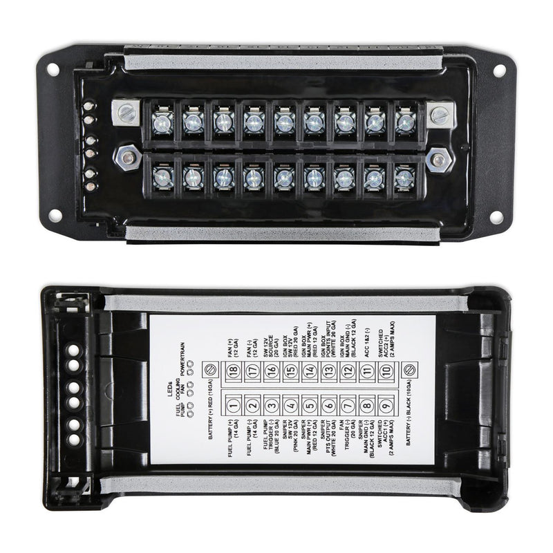 Holley Sniper 2 EFI 650 HP Base Fuel Injection Systems with Power Distribution Module 550-511-BPX-SBC