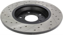 StopTech Drilled and Slotted Brake Rotors 127.33127L