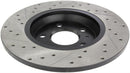 StopTech Drilled and Slotted Brake Rotors 127.33127L