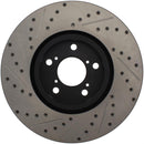 StopTech Drilled and Slotted Brake Rotors 127.40071R