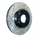 StopTech Drilled and Slotted Cryo Brake Rotors 127.42004CR