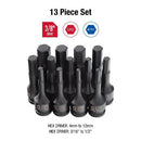 Sunex Tools Hex Drive Impact Sockets 3649