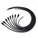 Taylor Cable 73055 8mm Spiro-Pro Ignition Wire Set 180 Deg. - Black
