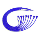 Taylor Cable 73651 8mm Spiro-Pro Ignition Wire Set 90 Deg. - Blue