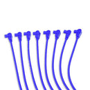Taylor Cable 74602 8mm Spiro-Pro Ignition Wire Set Custom Fit 90 Deg - Blue