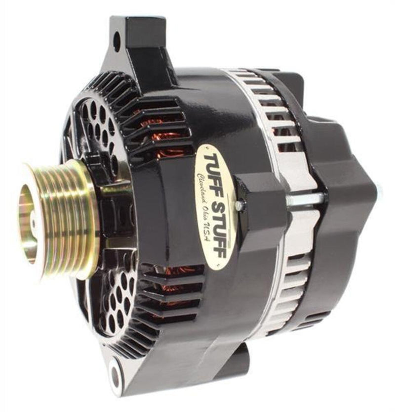 Tuff Stuff Performance High-Amp Output Stealth Black Alternators 7771B6G