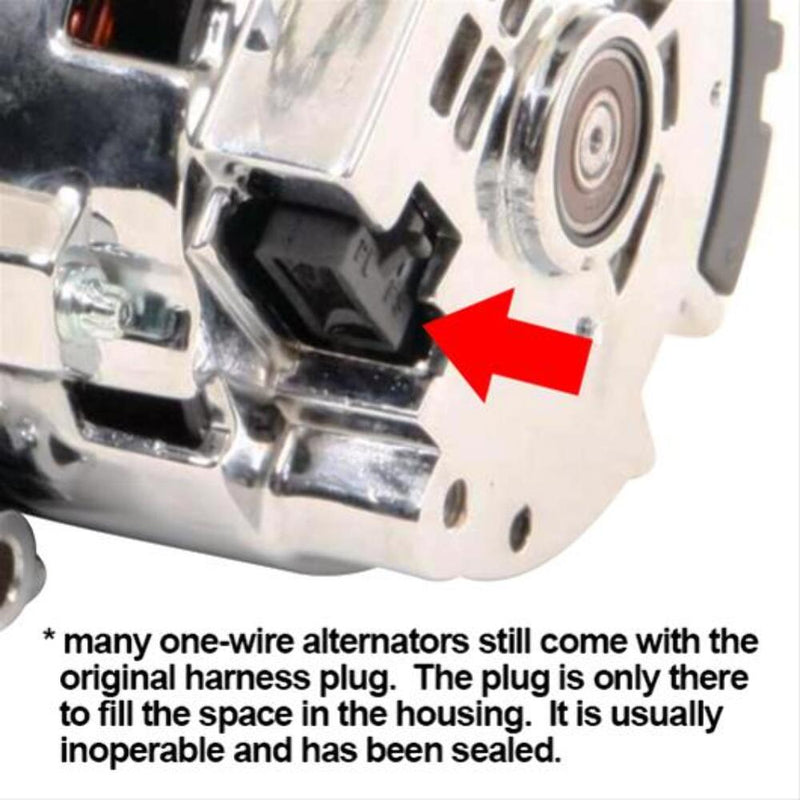 Tuff Stuff Performance Silver Bullet Alternators 7861BBULL6G