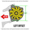 Tuff Stuff Performance High-Amp Output Stealth Black Alternators 8206NB