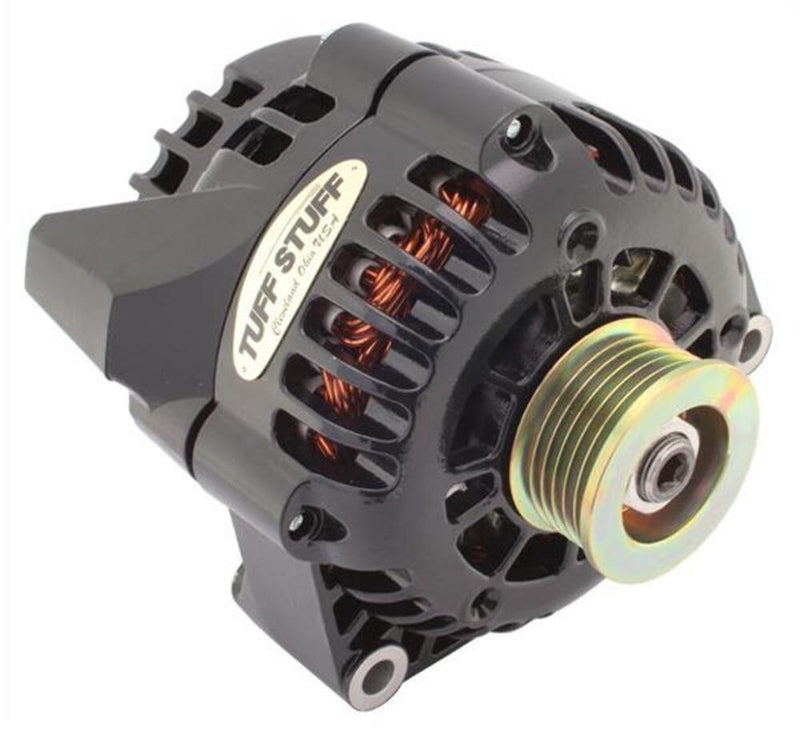 Tuff Stuff Performance High-Amp Output Stealth Black Alternators 8206NB